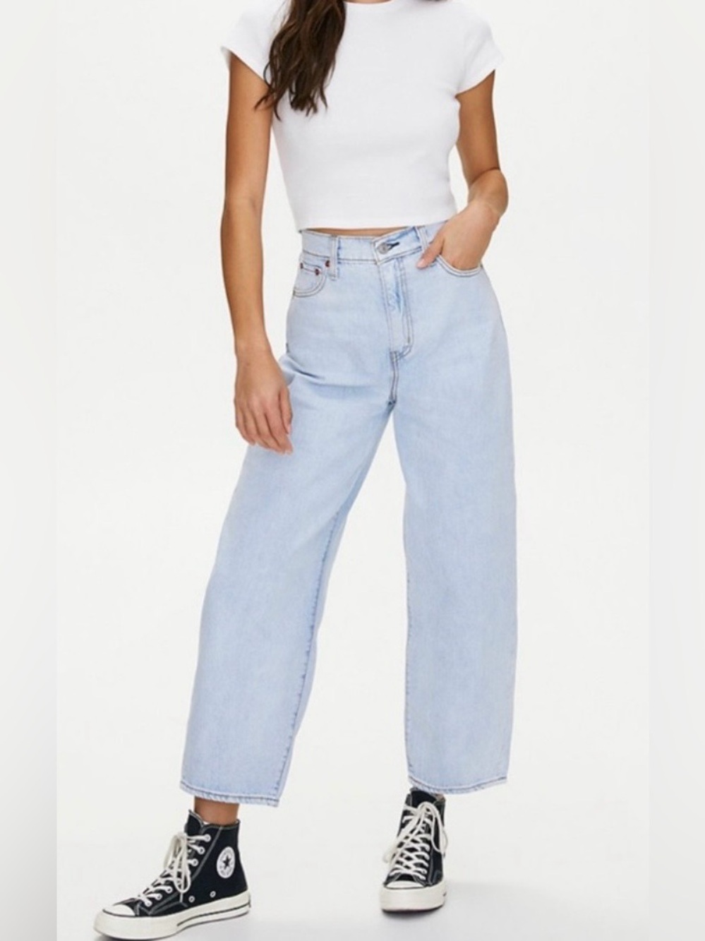 Levi’s Balloon Leg Light Wash Jeans